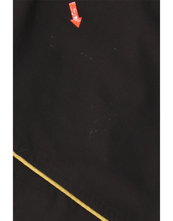 Adidas - Chaqueta de chándal con capucha para hombre, color negro medio, poliéster