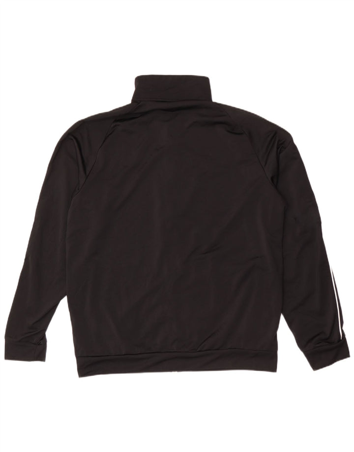 Adidas Hombre Chándal Top Chaqueta XL Negro Poliéster