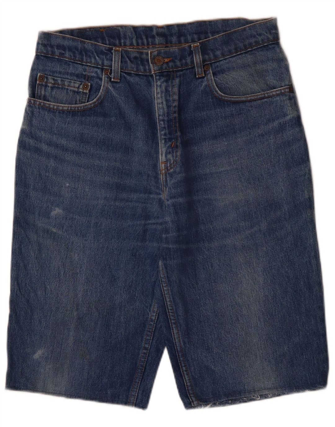 LEVI'S Pantalones cortos de mezclilla para hombre W34 Algodón azul grande