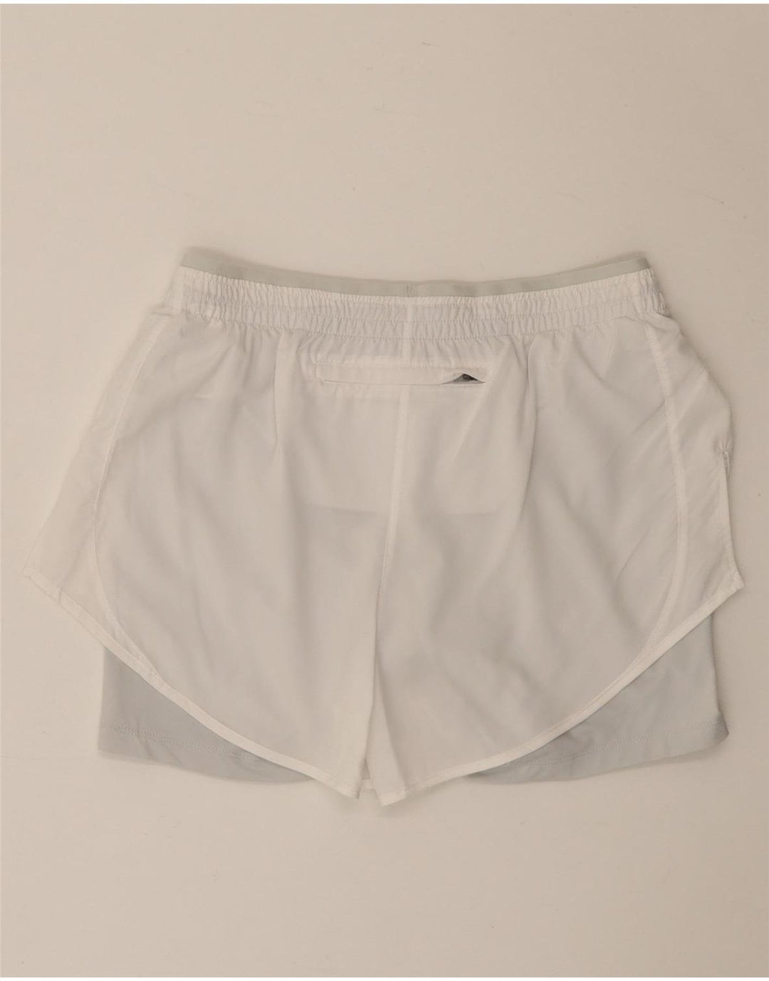 Nike - Falda pantalón para mujer (talla 10), color blanco