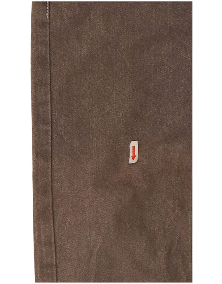 Levi's Mujer 505 Vaqueros Rectos Regulares W25 L25 Algodón Gris