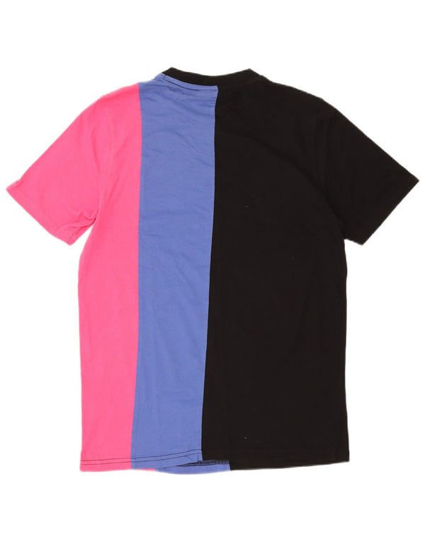 Fila Camiseta gráfica para hombre Top pequeño de algodón con bloques de color multicolor