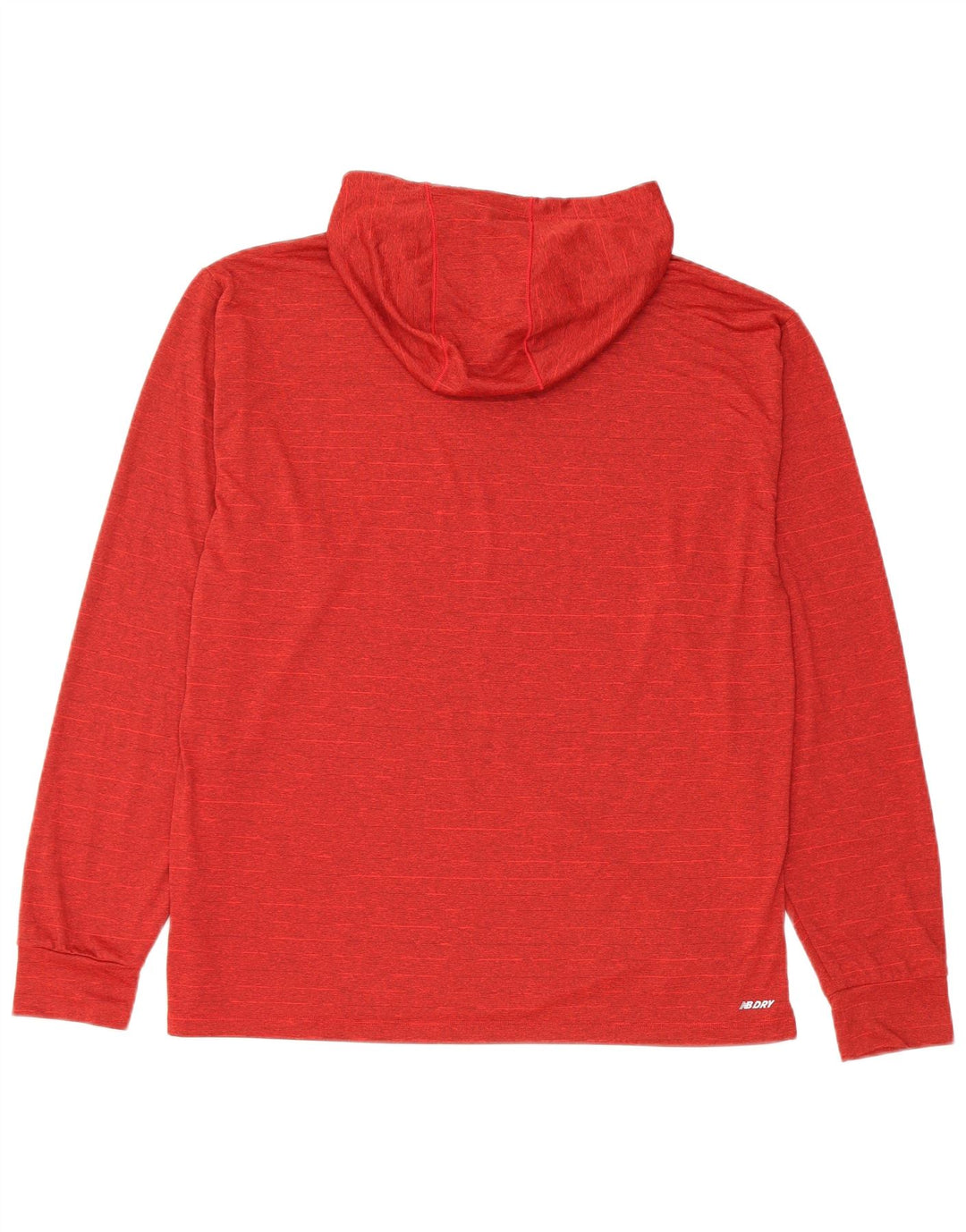 New Balance Sudadera con capucha para mujer UK 14 Mediano Rojo Poliéster