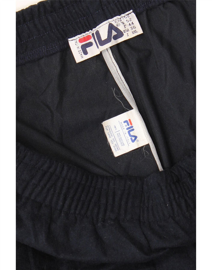 Pantalón de chándal FILA para mujer IT 52 2XL Azul marino Poliéster
