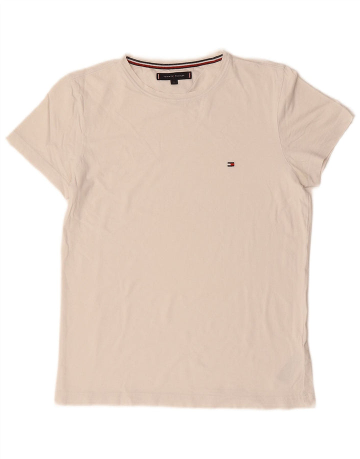 TOMMY HILFIGER Camiseta para hombre Top Small White Cotton