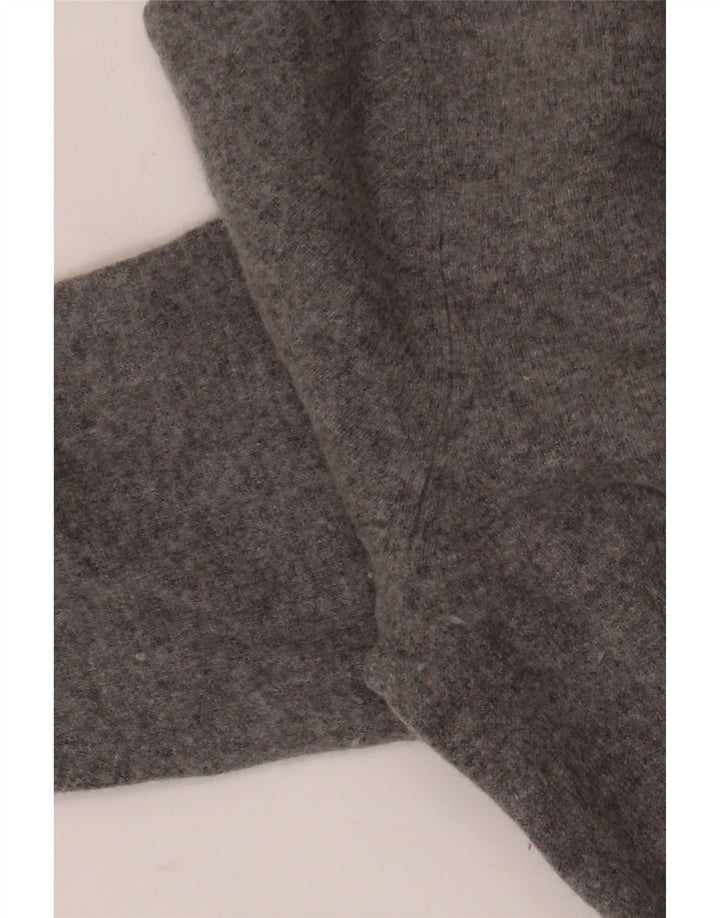 Gant Suéter tipo jersey con cuello redondo para mujer UK 44 Lana gris medio