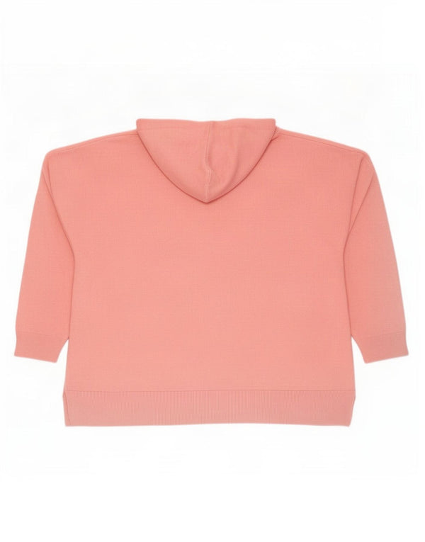 Marks & Spencer Jersey extragrande con capucha para mujer UK 40 XL Rosa