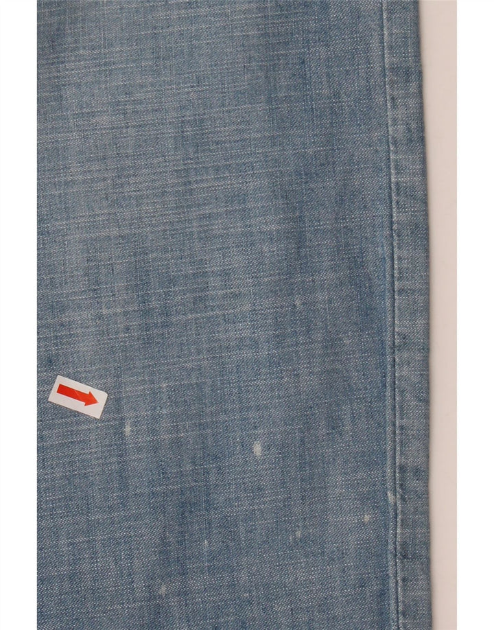 Versace Jeans rectos para hombre IT 50 Large W36 L37 Algodón azul