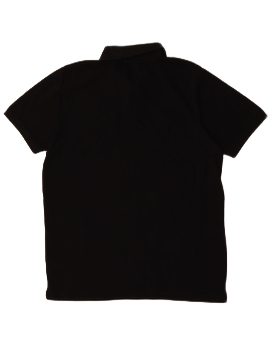 CHAMPION Polo para hombre grande de algodón negro