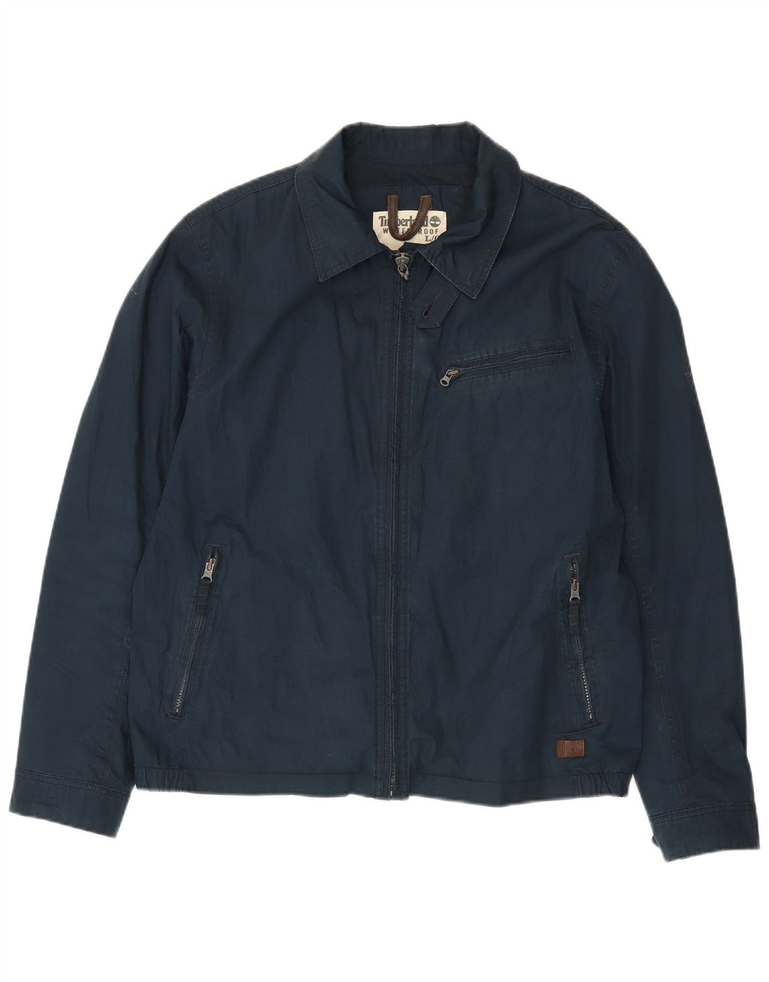 Timberland Chaqueta utilitaria para hombre Reino Unido 40 Grande Azul marino Algodón