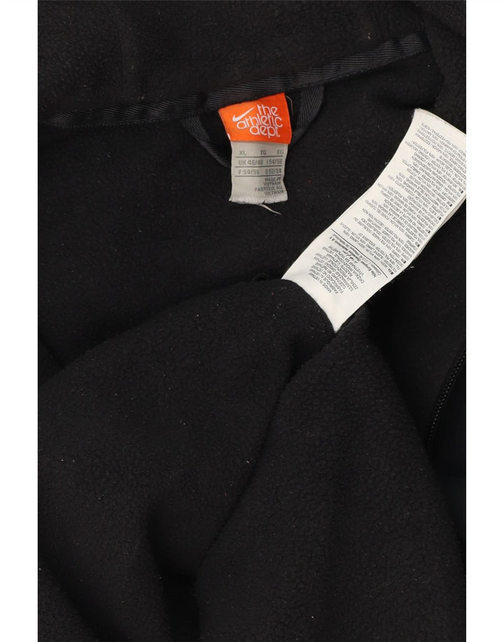 Nike Chaqueta de chándal con capucha para hombre UK 46/48 XL Poliéster negro