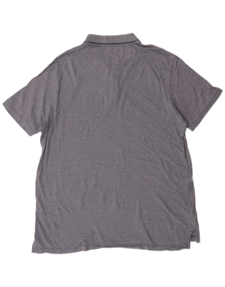 PENGUIN Polo para hombre 2XL Algodón a rayas azul Clásico