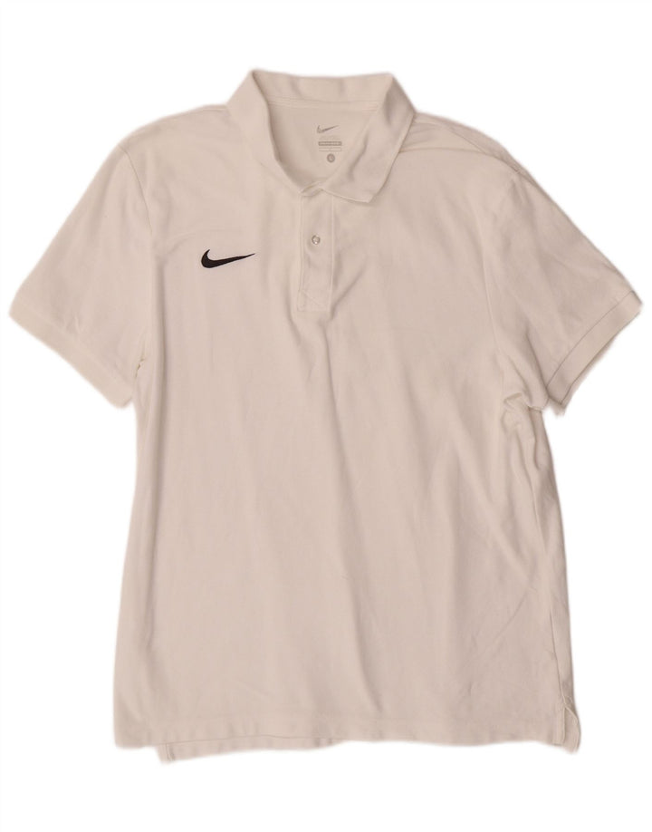 Polo NIKE Hombre Grande Blanco