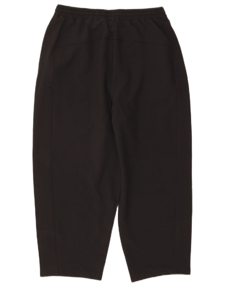 Puma Mujer Capri Chándal Pantalones UK 10 Pequeño Poliéster Negro