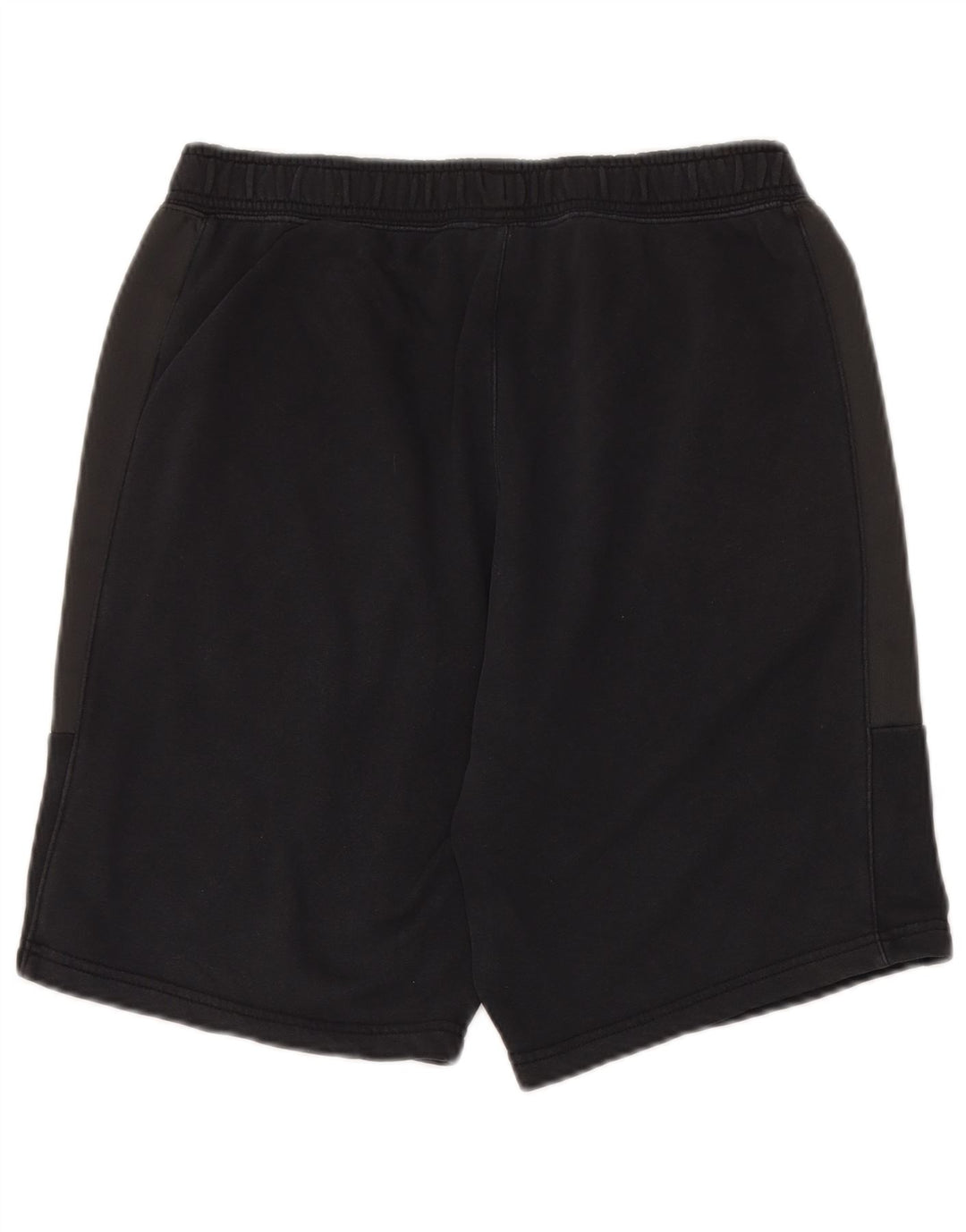 NIKE Shorts deportivos con estampado gráfico de algodón color block en negro mediano para hombre