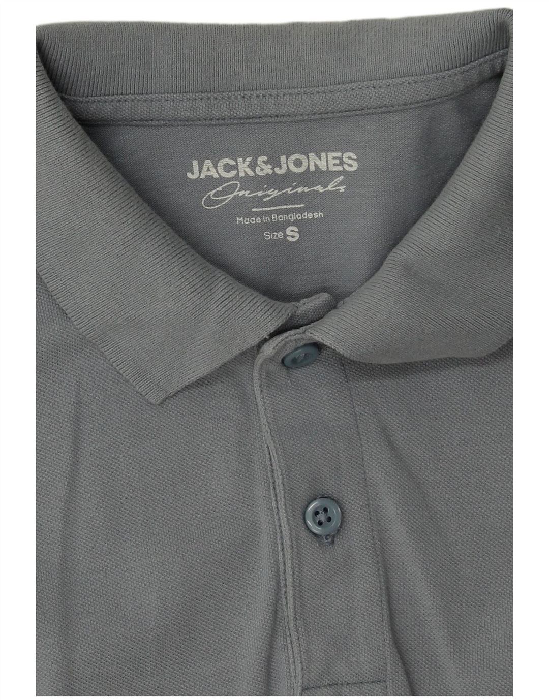 Polo Jack & Jones Hombre Small Azul Algodón