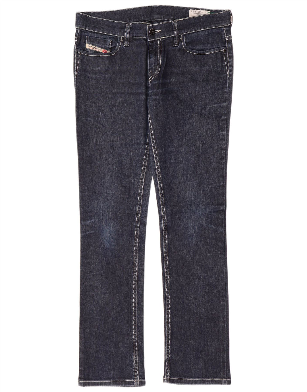 DIESEL Vaqueros Liv Slim W30 L30 Azul Marino Algodón Mujer
