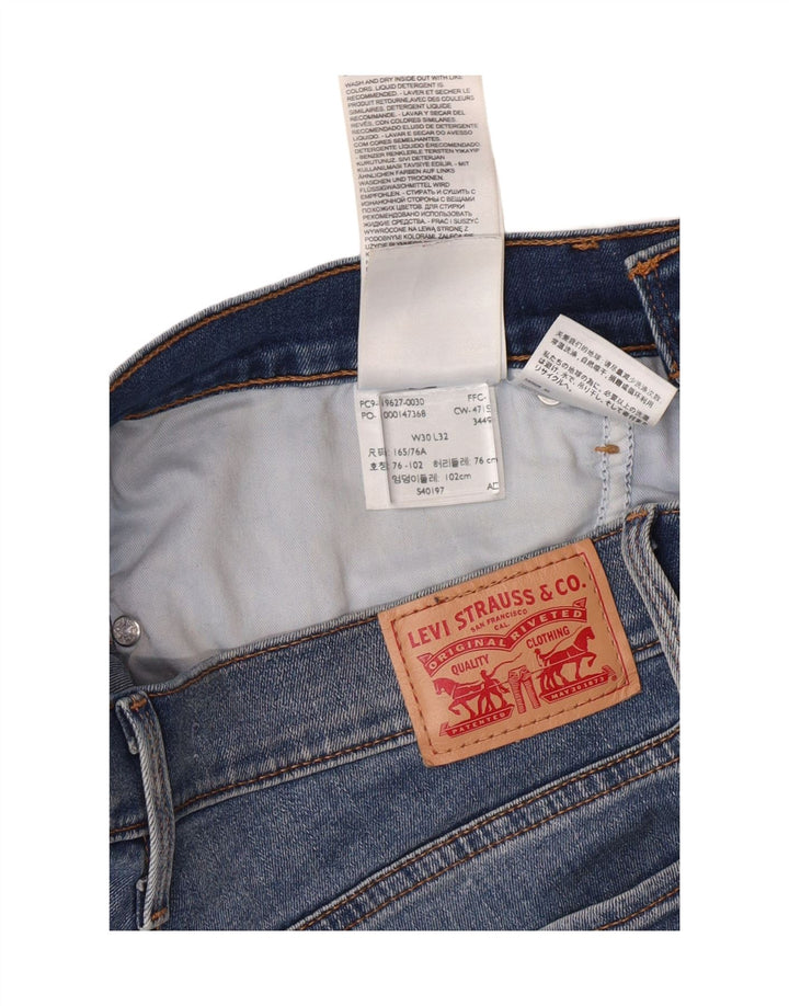 LEVI'S Mujer 312 Shaping Slim Jeans W30 L30 Algodón Azul