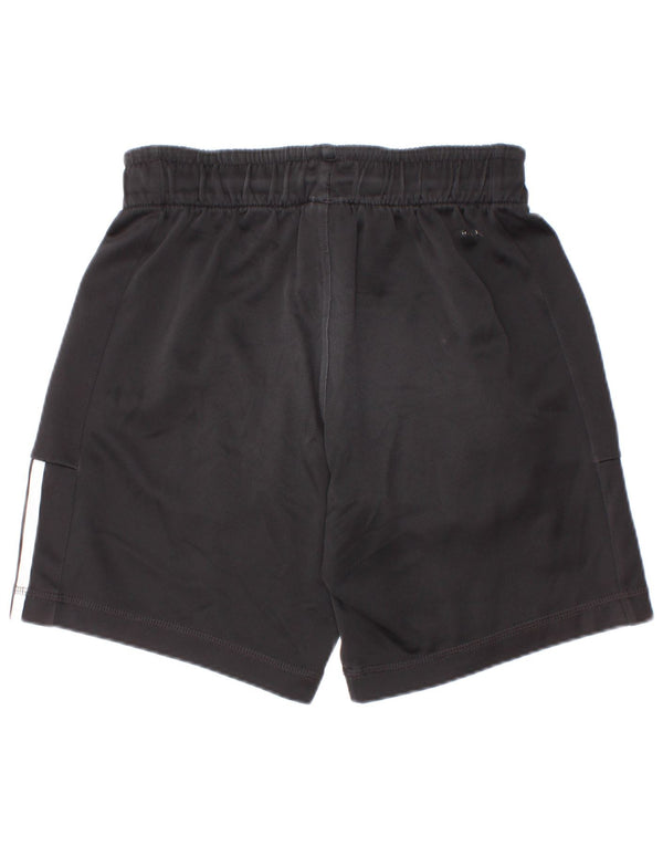 Adidas Pantalones cortos deportivos Climalite para niños 9-10 años Negro Poliéster