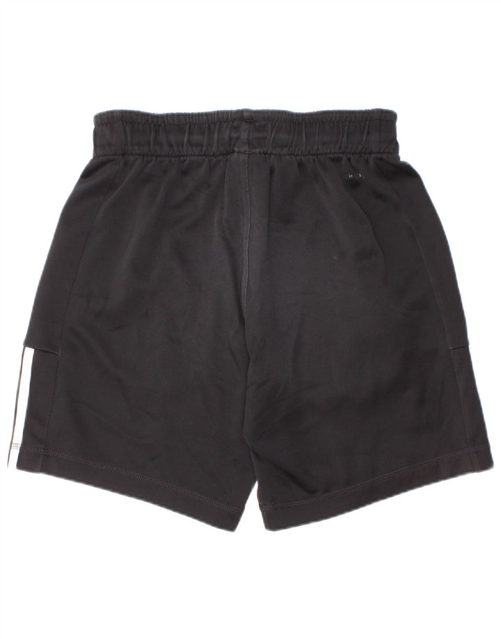 Adidas Pantalones cortos deportivos Climalite para niños 9-10 años Negro Poliéster
