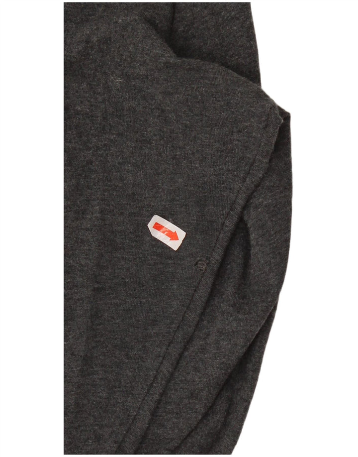 Adidas Leggings cortos para mujer Reino Unido 12/14 Algodón gris medio