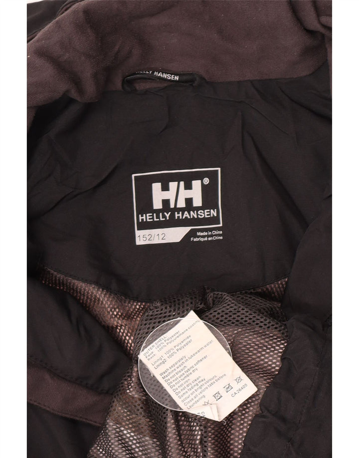 Helly Hansen Chaqueta cortavientos para niño 11-12 años Negro Poliéster