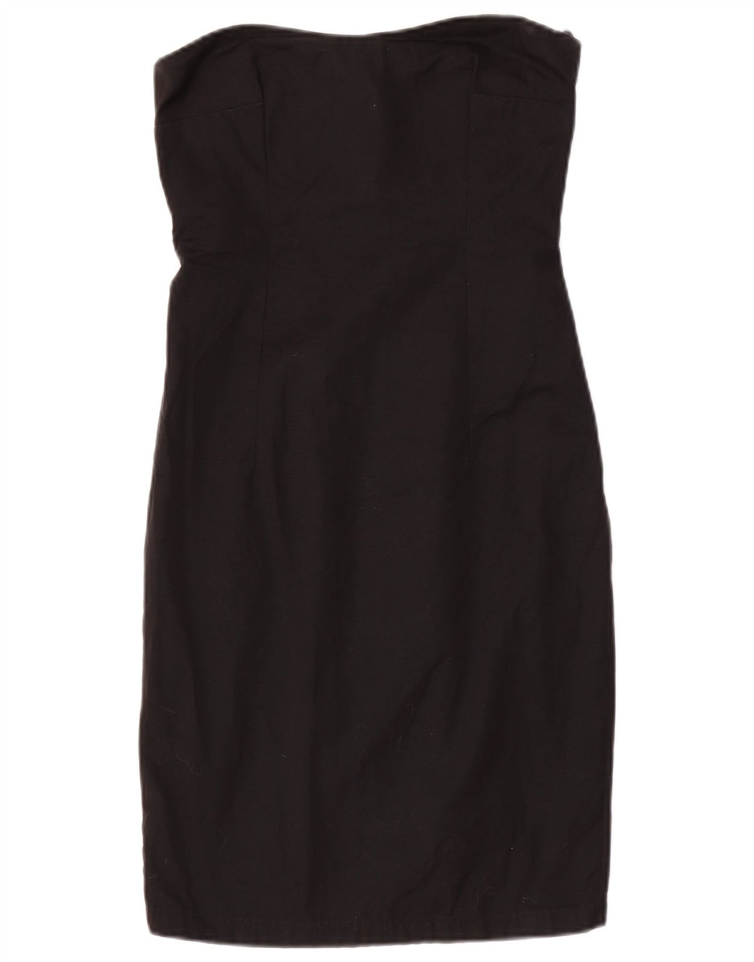 Massimo Rebecchi Vestido sin tirantes para mujer UK 8 Small Negro
