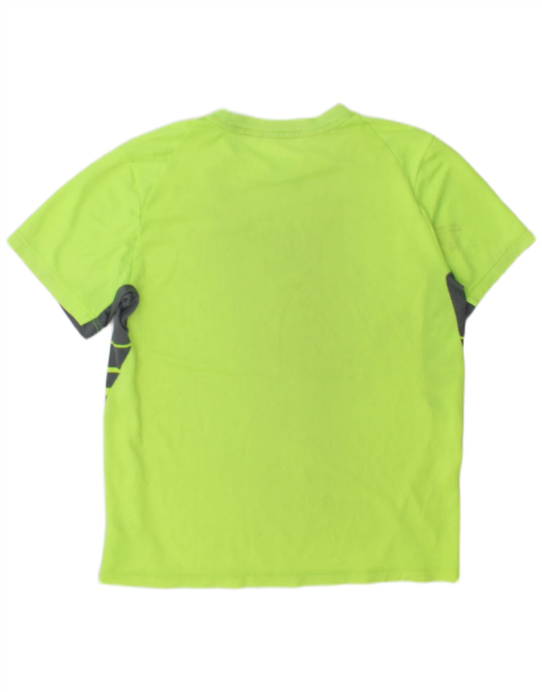 Camiseta Nike Hombre Dri Fit Top Poliéster Color Block Verde Medio