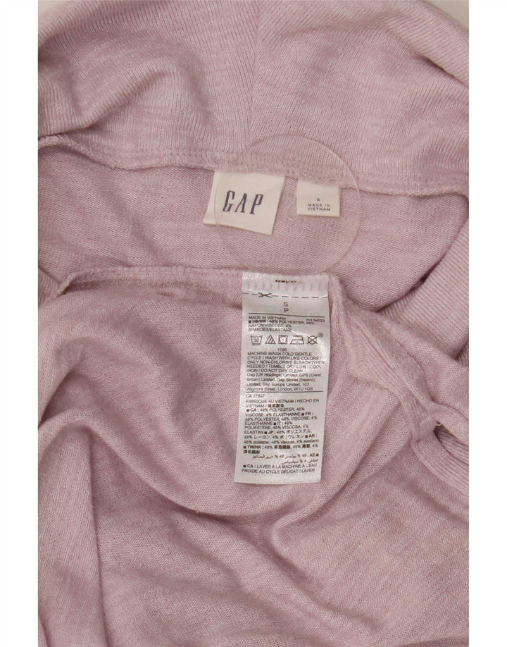 Gap Top extragrande de manga larga para mujer UK 40 Poliéster moteado rosa pequeño