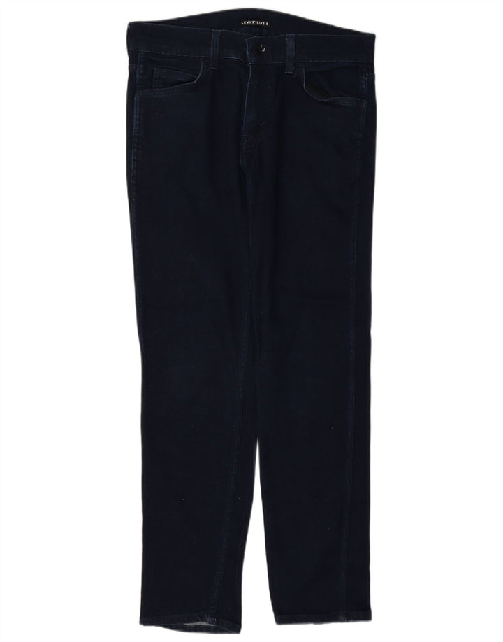 Levi's Mujer Line 8 Slim Jeans W30 L30 Algodón Azul Marino