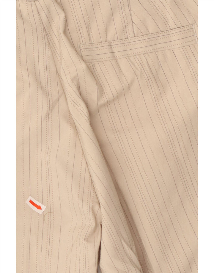 Dockers Pantalones cortos chinos de cintura baja con curvas para mujer US 4 Small W32 Algodón beige