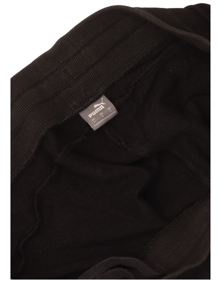 Puma - Pantalones cortos deportivos para mujer, talla 40, talla grande, color negro