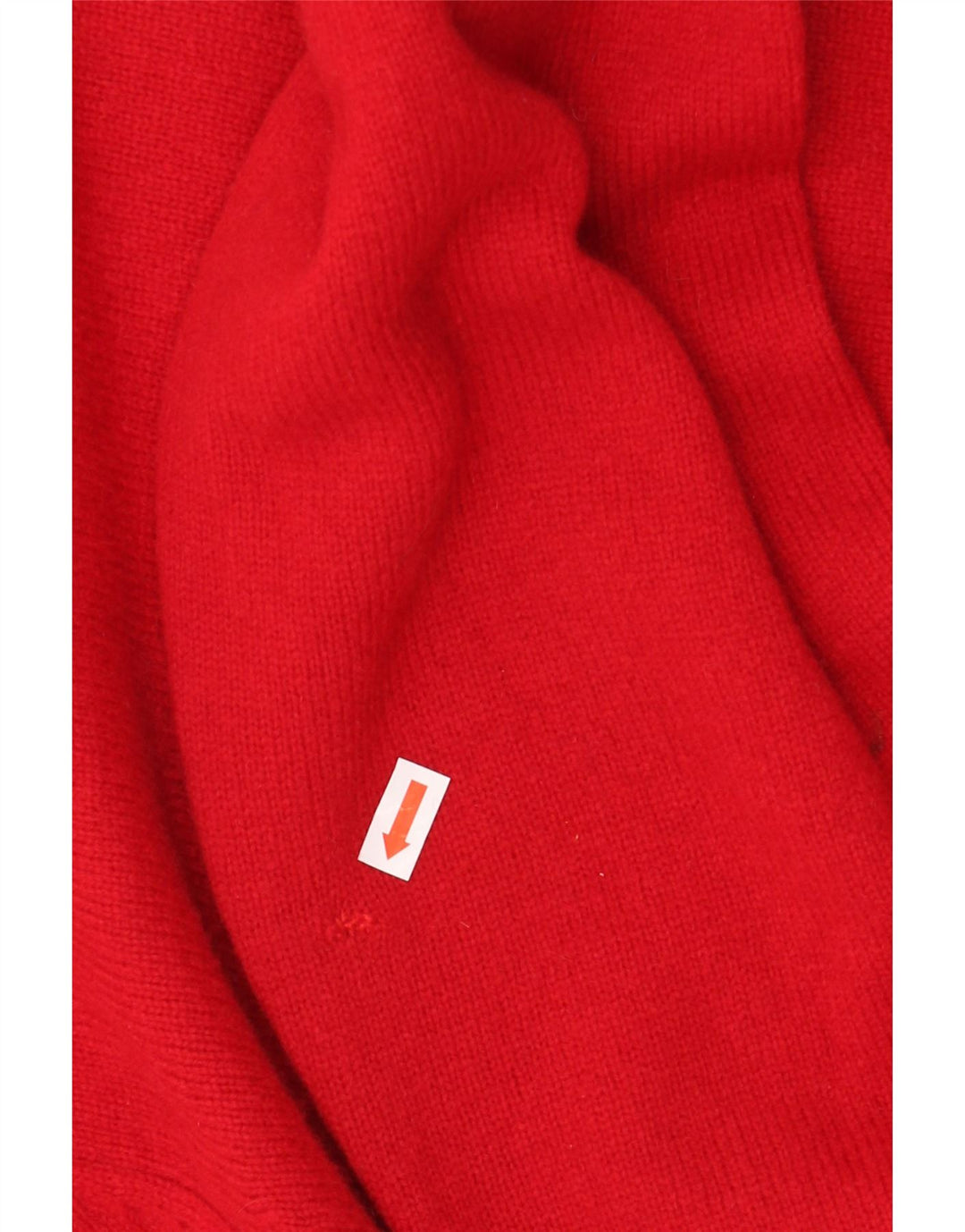 GANT Jersey con cuello en V para hombre, talla 2XL, lana de cordero roja