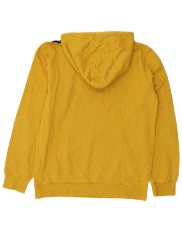 Champion Sudadera con capucha gráfica para niños 13-14 años XL Bloque de color amarillo