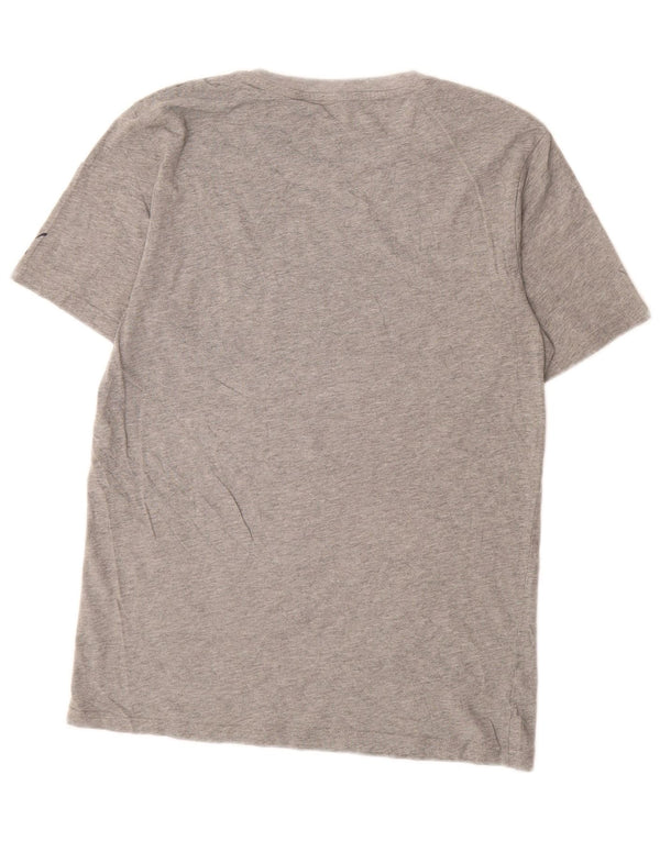 PUMA Camiseta gráfica para hombre Top Small Grey