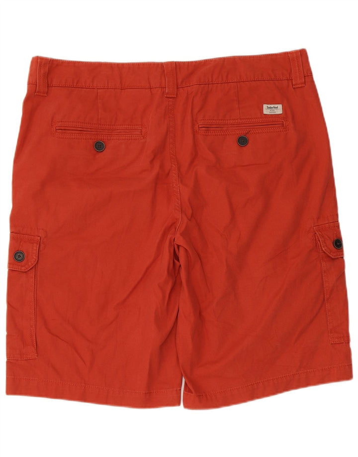 Timberland pantalones cortos cargo para hombre W36 algodón rojo grande