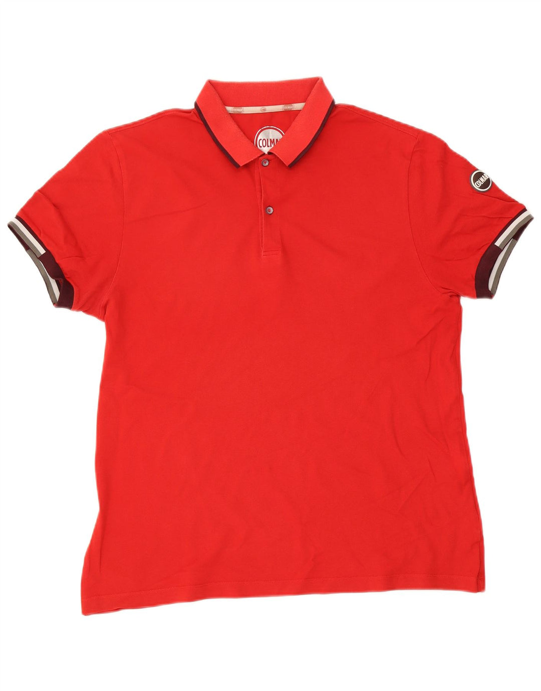 Polo Colmar Hombre 2XL Algodón Rojo