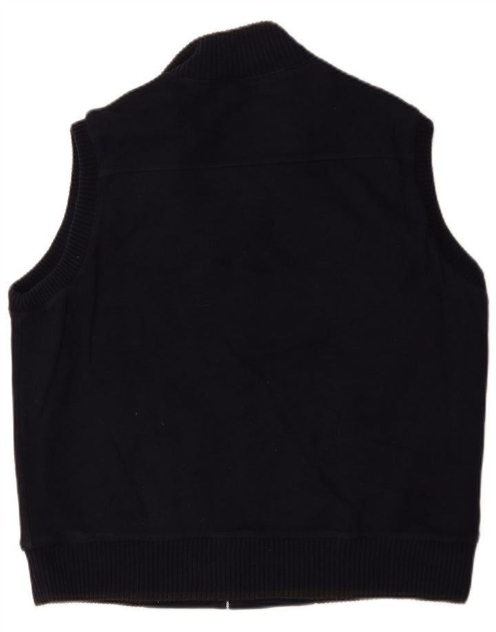 Marks & Spencer Chaqueta de chándal azul Harbor para hombre, talla mediana, azul marino