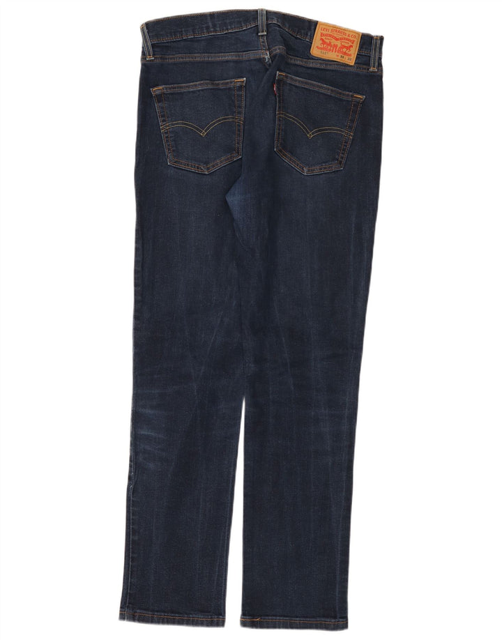 LEVI'S Vaqueros ajustados 511 para hombre W34 L32 Algodón azul marino
