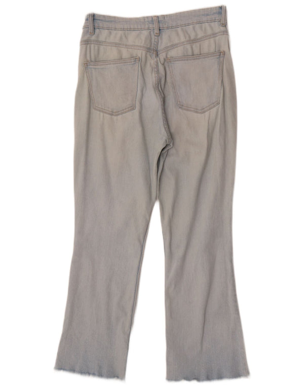 Zara Jeans Bootcut para Mujer EU 38 Small W28 L26 Algodón Azul