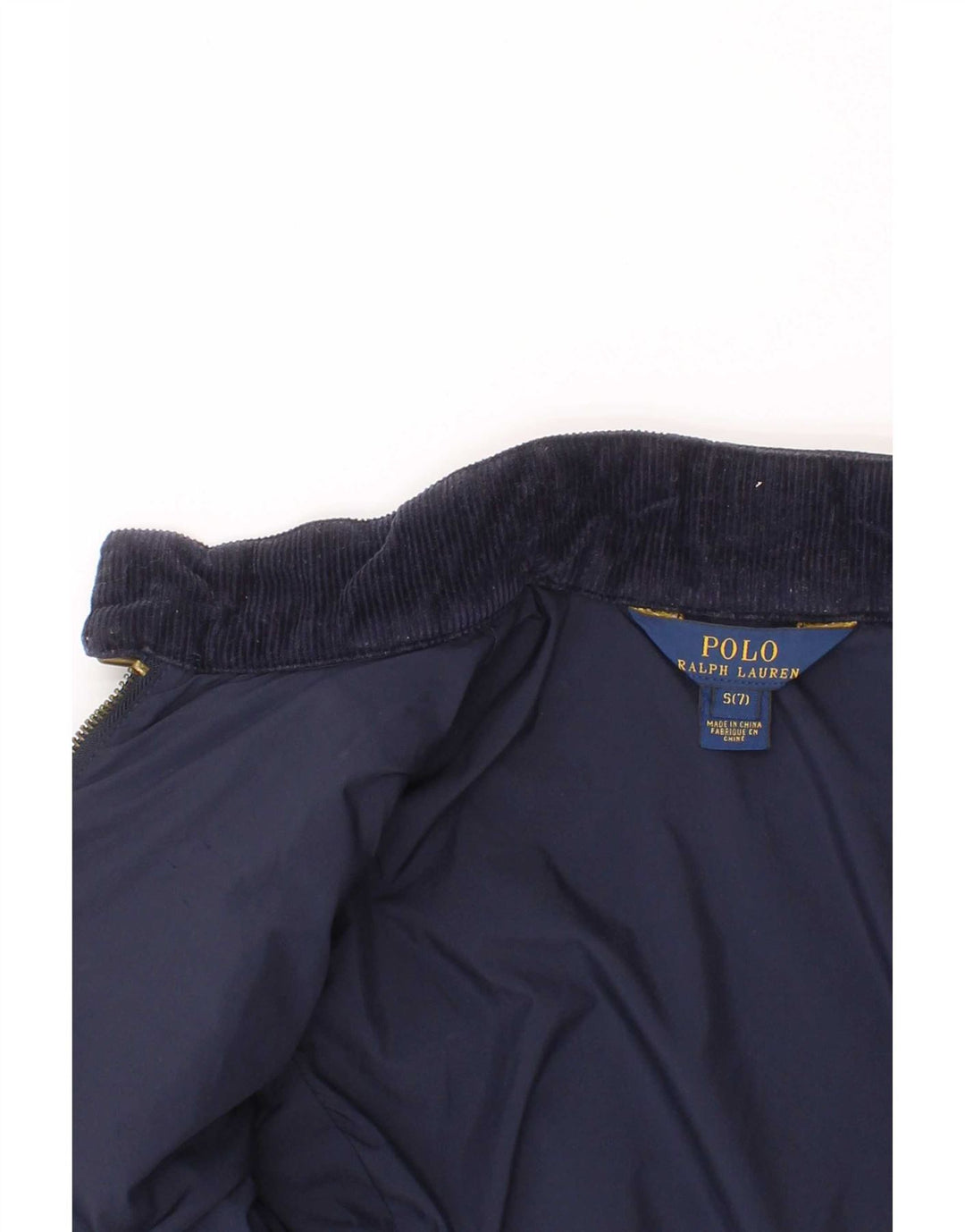 Polo Ralph Lauren Chaqueta Acolchada Niñas 6-7 Años Pequeña Azul Marino Poliéster