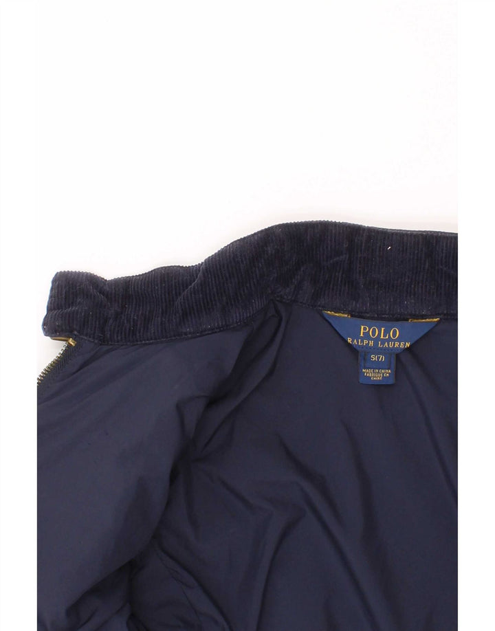 Polo Ralph Lauren Chaqueta Acolchada Niñas 6-7 Años Pequeña Azul Marino Poliéster