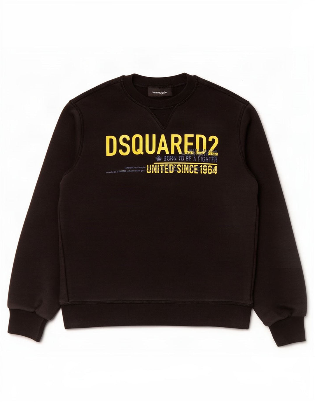 Dsquared2 Sudadera con estampado gráfico para niños 9-10 años Algodón negro