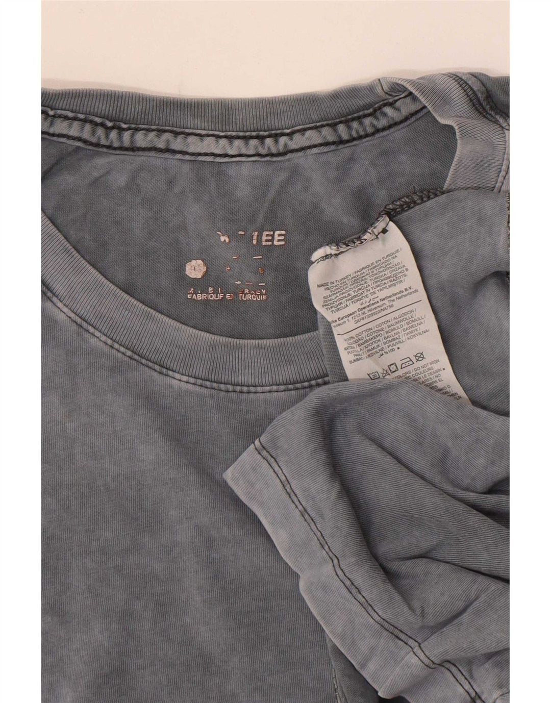 Nike - Camiseta para hombre, talla grande, color gris, algodón teñido anudado