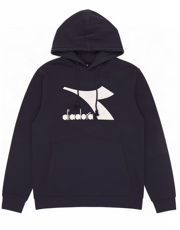 Diadora Hombre Graphic Sudadera Con Capucha Jumper XL Azul Marino Algodón