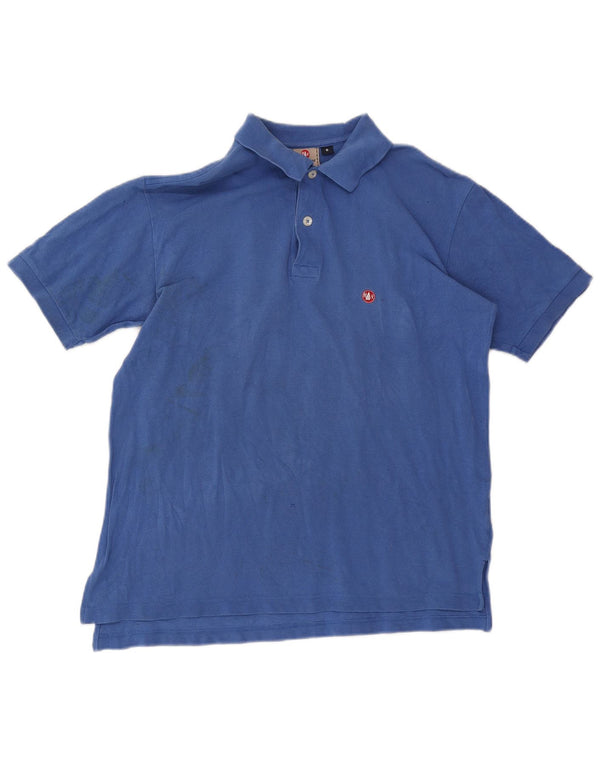 Murphy & Nye Polo para hombre pequeño azul