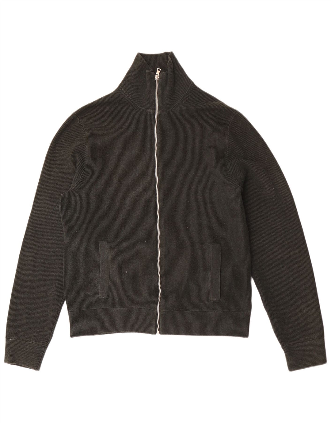 Marks & Spencer Suéter tipo cárdigan para hombre Poliéster verde grande