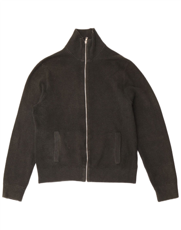 Marks & Spencer Suéter tipo cárdigan para hombre Poliéster verde grande