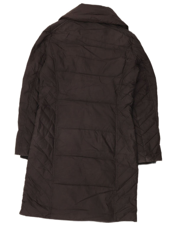 OASIS Abrigo acolchado extragrande para mujer UK 10 Small Poliéster negro