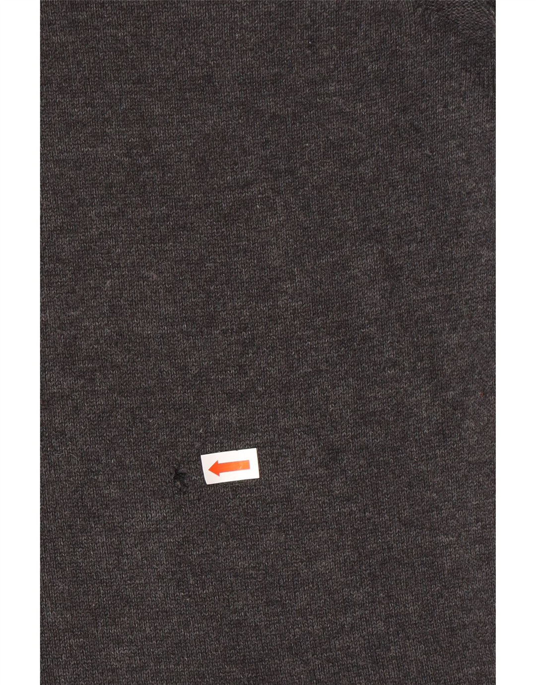 HUGO BOSS Jersey con cuello redondo para hombre de algodón gris medio